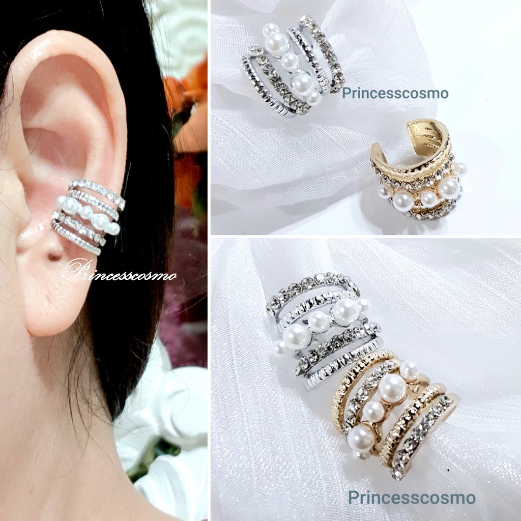 Earcuff เกี่ยวหูใส่ได้ทั้งคนเจาะและไม่เจาะหูสุดหรู
