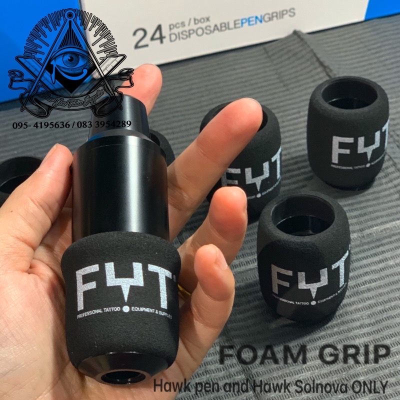 FYT DISPOSABLE PEN GRIPS แบบแบ่งขาย (กระบอกใส่แล้วทิ้งแบรนด์ FYT สำหรับ CHEYENNE HAWK  PEN )