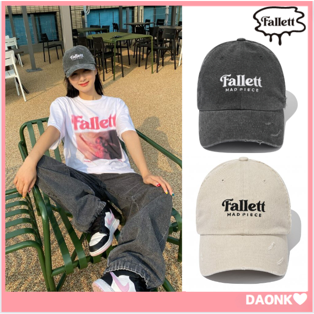 [ Fallett ] หมวกแก๊ป FALLETT Damage Ball Cap ของแท้ 100% 4 สี