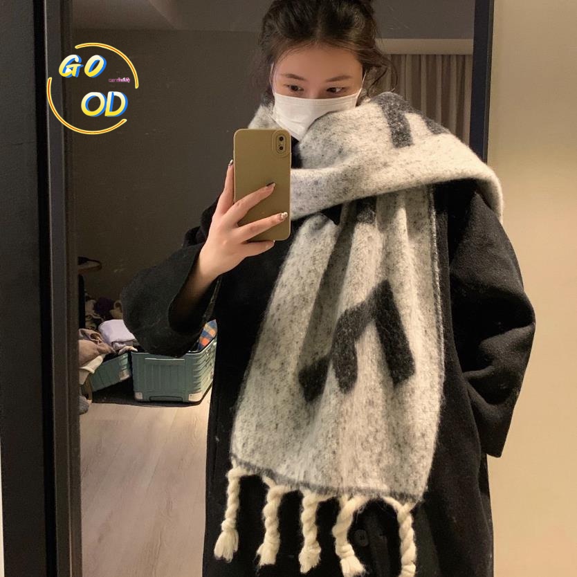 GOOD  christmas scarf ผ้าพันคอกันหนาว  WSP23B00NV 46Z231116