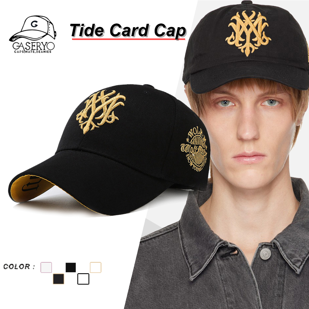 Gaseryo หมวกเบสบอล  K-pop ชายหมวก Snapback กลางแจ้ง, หมวก Hiphop สีขาวสีดำ,