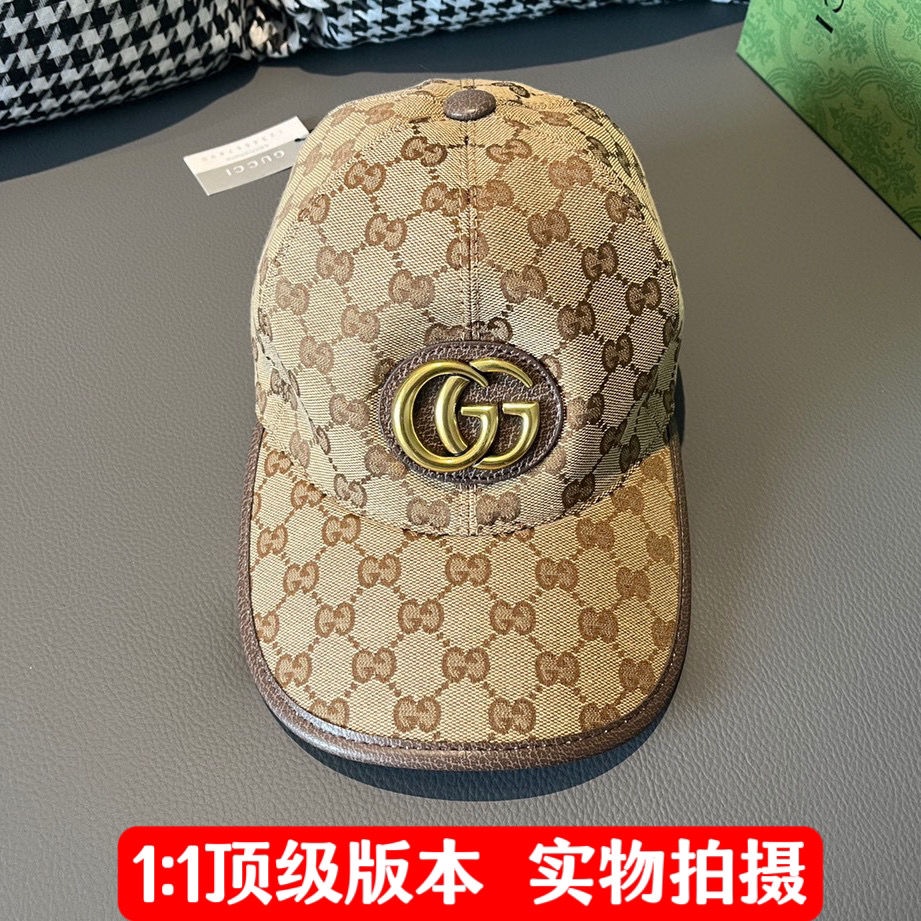 Gucci หมวกเบสบอล กันแดด เข้ากับทุกการแต่งกาย แฟชั่นทันสมัย สําหรับผู้ชาย และผู้หญิง