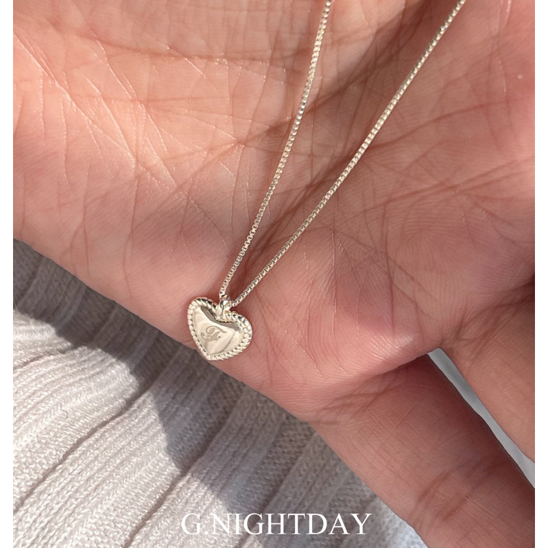 Harmony necklace สร้อยคอหัวใจเงินแท้ S925 วาเลนไทน์ valentine