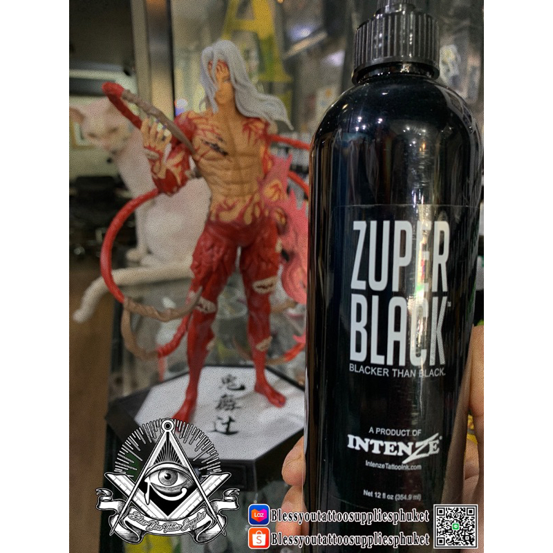 INTENZE ZUPER BLACK สีดำ