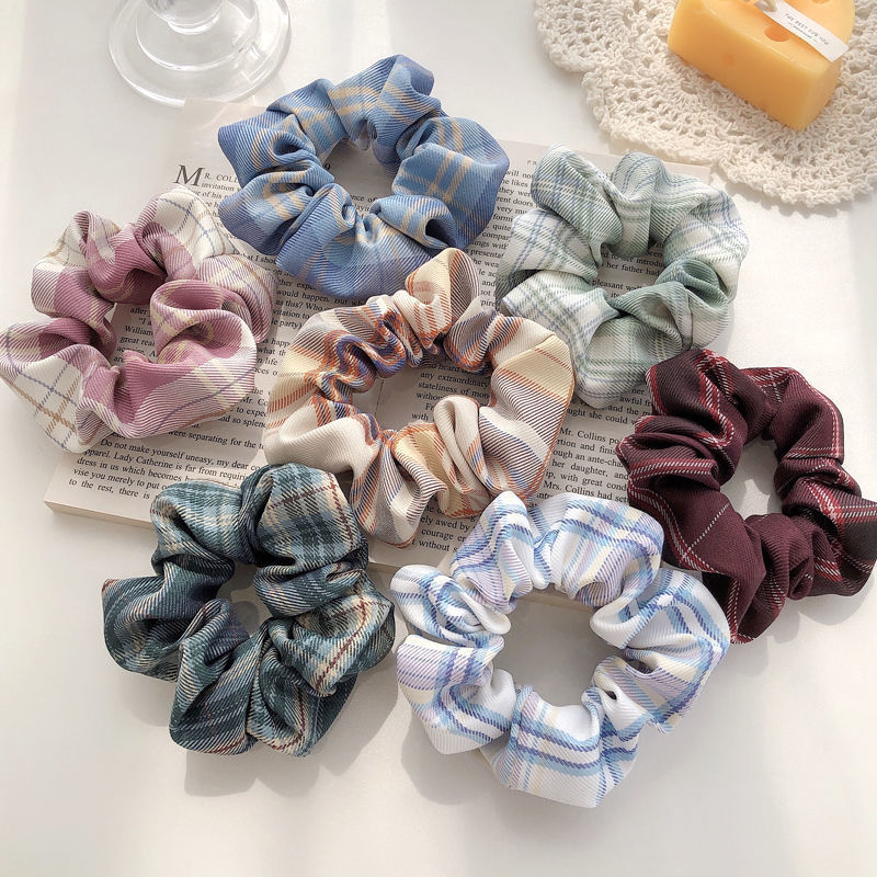 Kf198 ตาข่ายสาวผม bandscrunchies อุปกรณ์ผมเชือกวงกลมอุปกรณ์ผมผู้หญิง