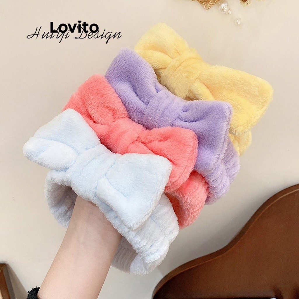 Lovito ที่คาดผมผู้หญิง รูปโยว์ สไตล์น่ารัก LFA11006