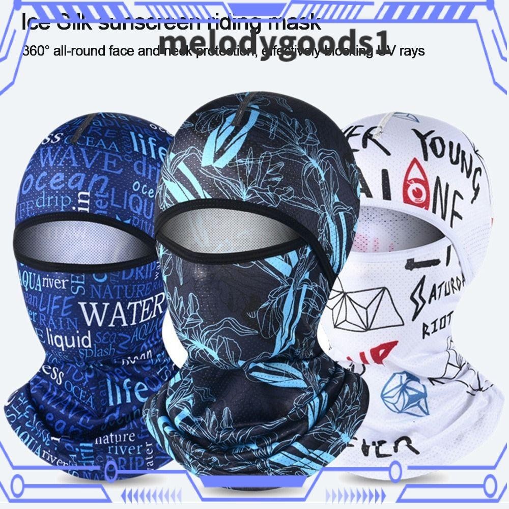 MELODYGOODS1 หมวกกันน็อค แบบเต็มหน้า ระบายอากาศได้ดี ป้องกันแดด สําหรับขี่จักรยาน