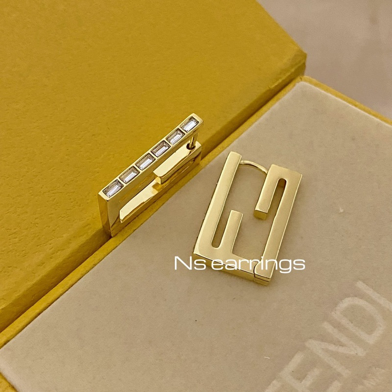 NS.EARRINGS | NS686 - BAGUETTE EARRINGS