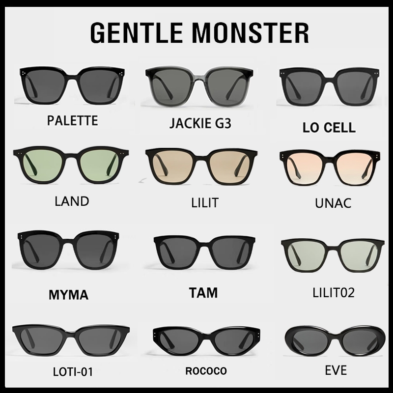 New Gentle Monster(เจนเทิล มอนสเตอร์) lilit แทั100% แว่นกันแดด เลนส์โพลาไรซ์rococo