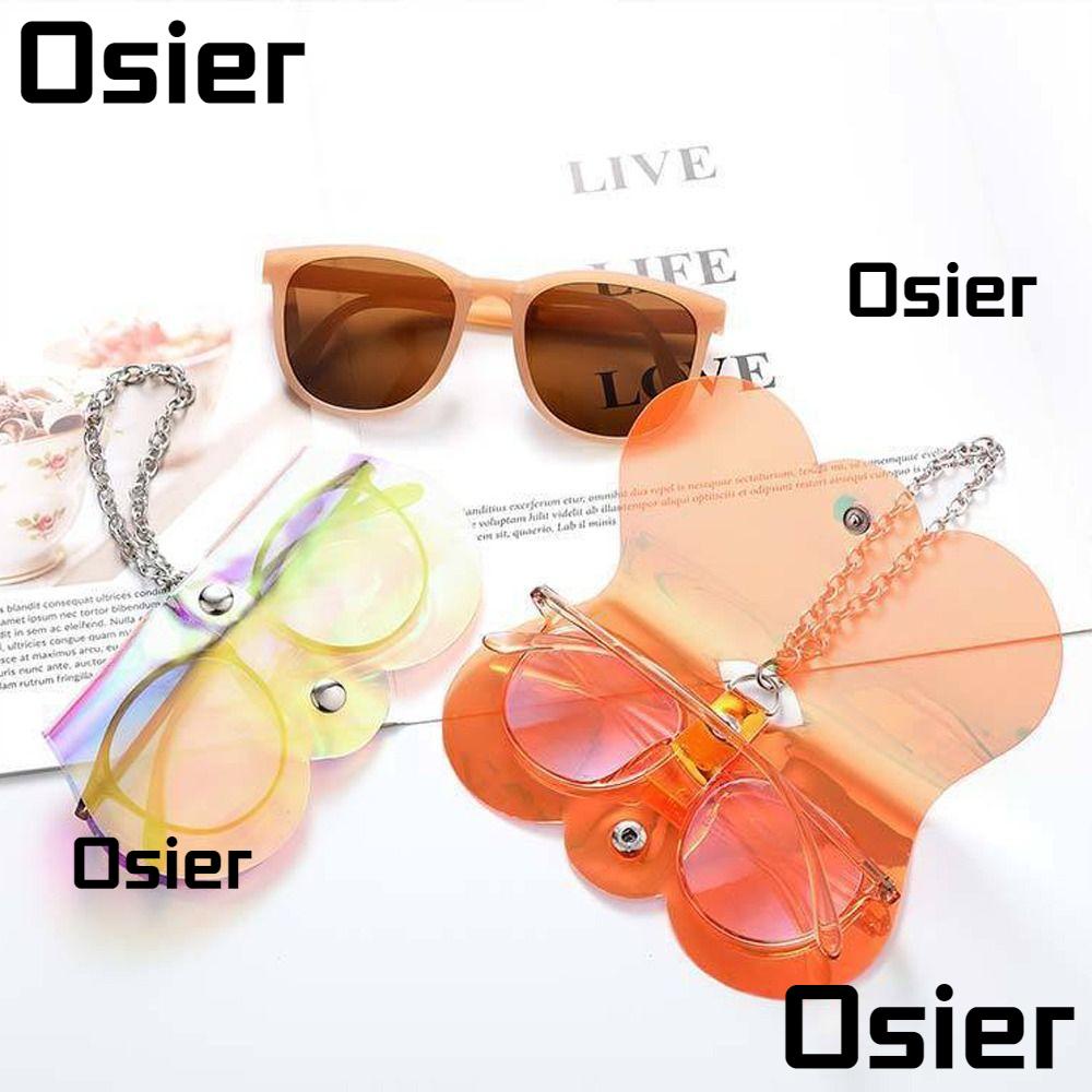 Osier1 กระเป๋าใส่แว่นตา พลาสติก แบบพกพา ป้องกันแรงกด สําหรับเดินทาง