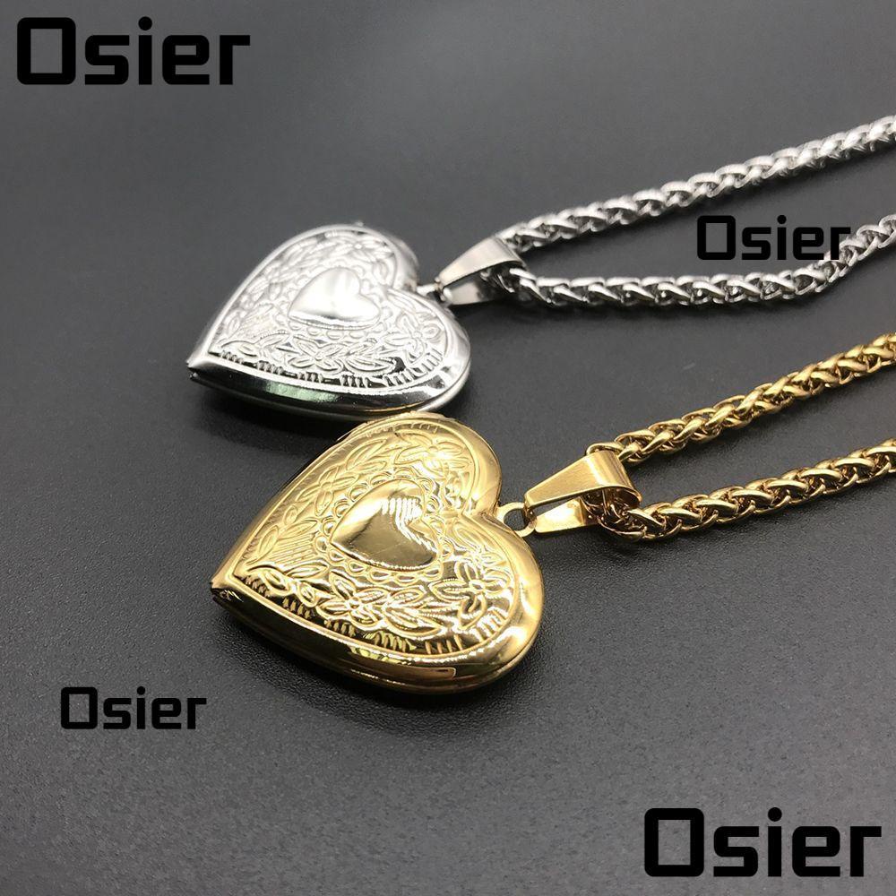 Osier1 สร้อยคอโซ่ พร้อมจี้รูปคนรักเพื่อน