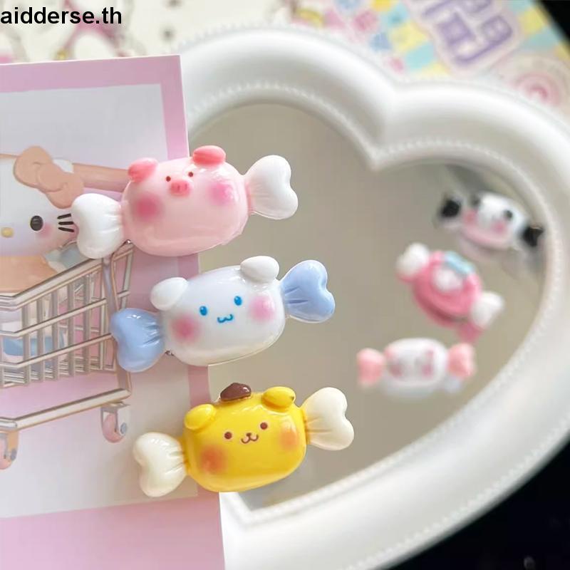 SANRIO กิ๊บติดผม รูปการ์ตูนซานริโอ้น่ารัก สีแคนดี้ สไตล์ญี่ปุ่น สําหรับผู้หญิง