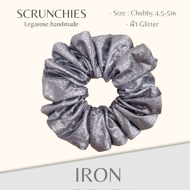 SCRUNCHIES  IRON-หนังยางมัดผม