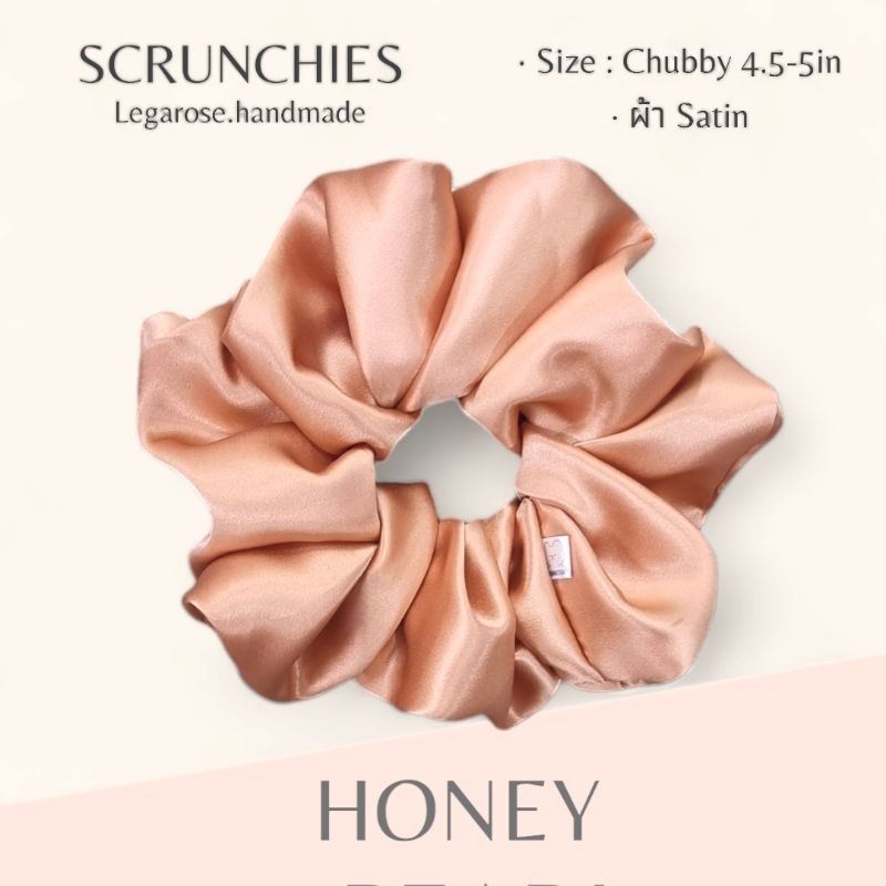 SCRUNCHIES · HONEY-หนังยางมัดผม
