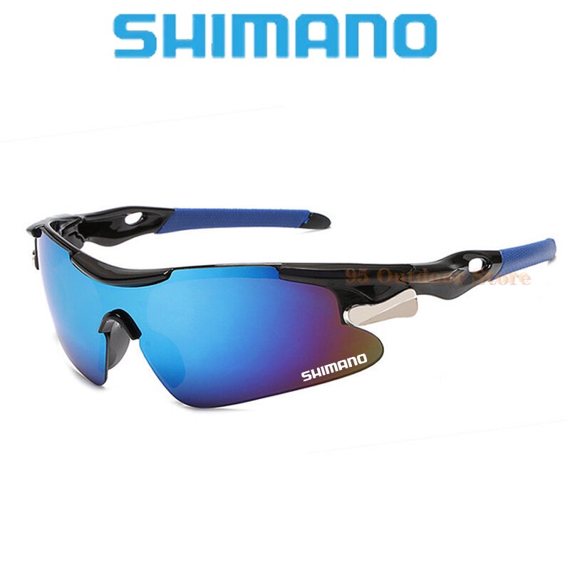 Shimano UV 400 แว่นตากันแดด เลนส์โพลาไรซ์ สําหรับขี่จักรยาน ตกปลา กีฬากลางแจ้ง