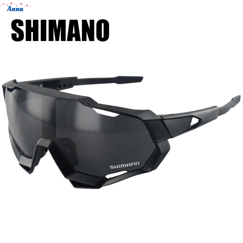 Shimano UV400 แว่นตากันแดด PC ป้องกันรังสียูวี สําหรับขี่จักรยาน เล่นกีฬากลางแจ้ง
