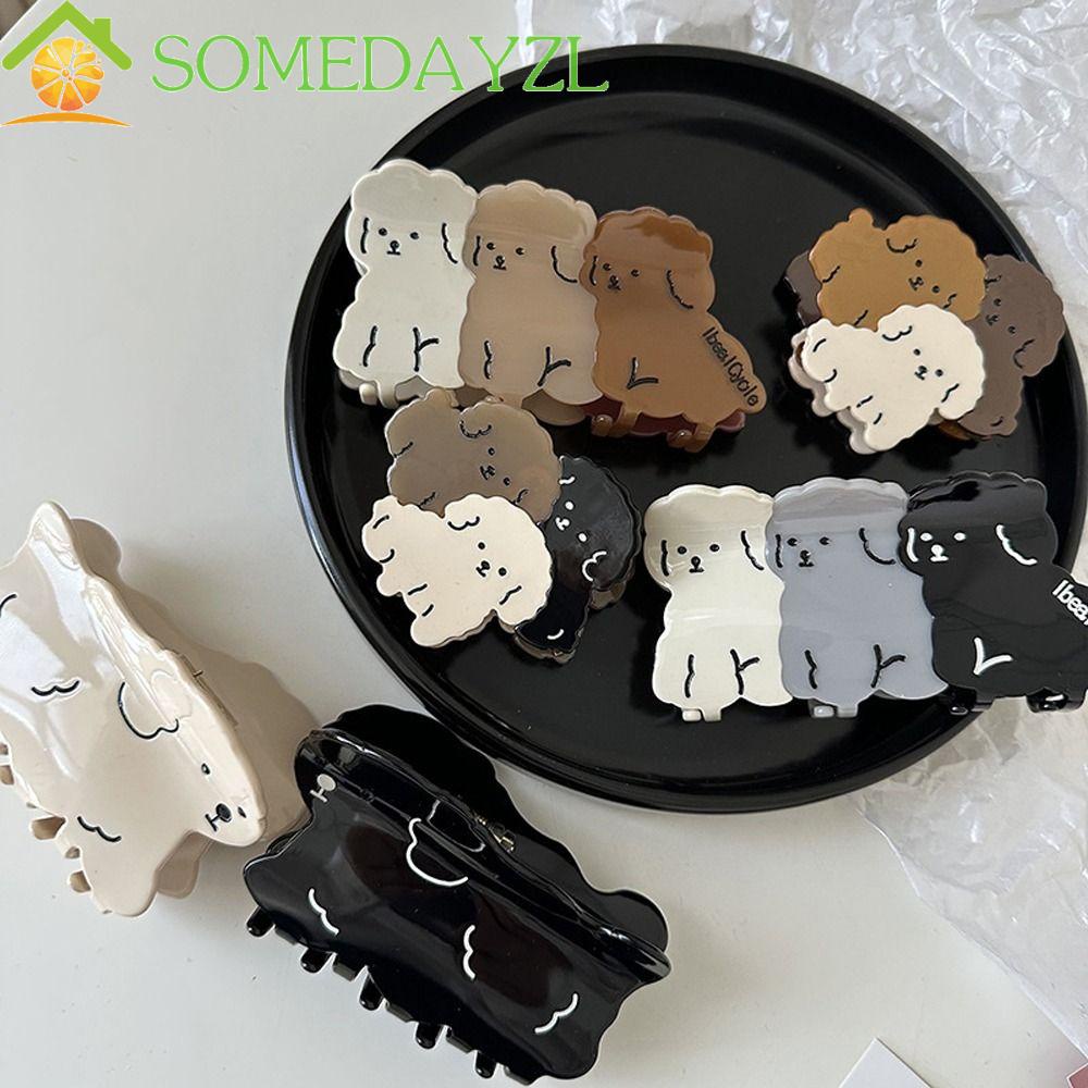 Somedayzl กิ๊บติดผม รูปตัวอักษร สําหรับสุนัข ลูกสุนัข เท็ดดี้