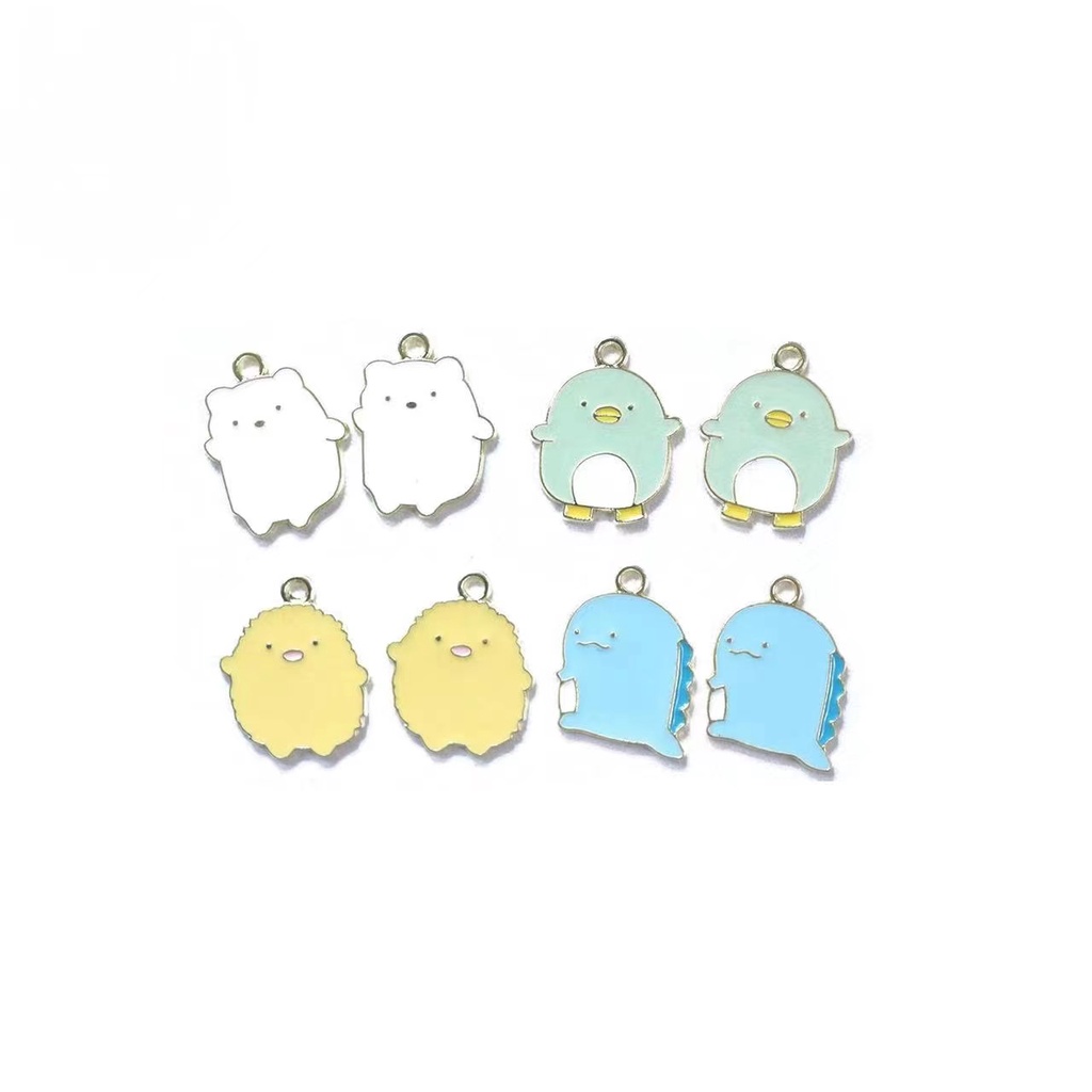 Sumikkogurashi จี้อัลลอย แฮนด์เมด ขนาดเล็ก สําหรับทําเครื่องประดับ ต่างหู สร้อยข้อมือ diy