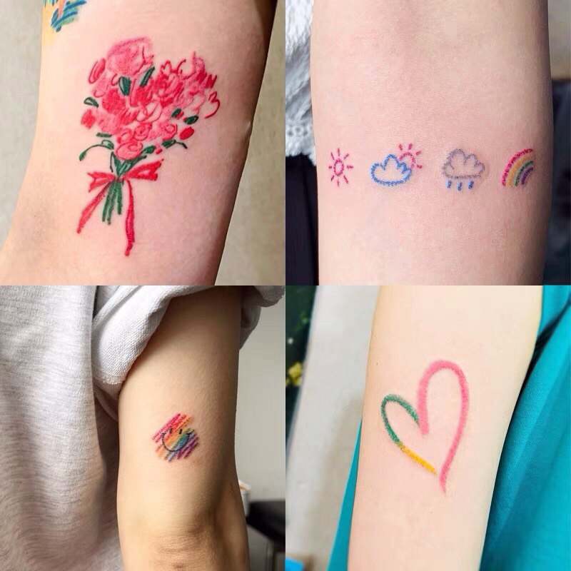 Tattoo 4ลาย size10.5x12 cm พร้อมส่ง