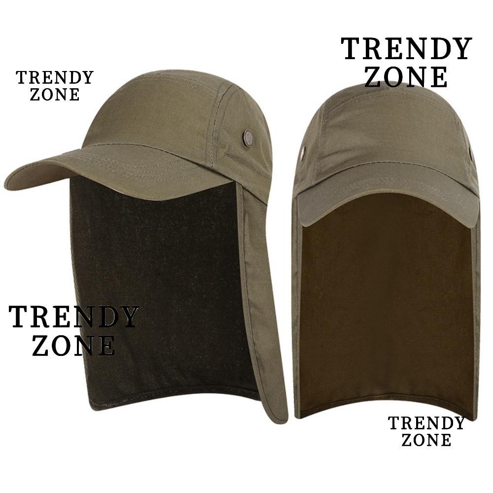 Trendyzone หมวกเบสบอล กันแดด ระบายอากาศ สี่รู แฟชั่นฤดูร้อน