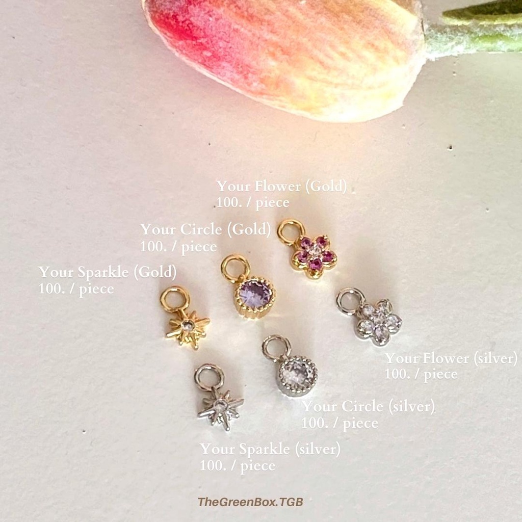 Your Charm 100บาท ต่อชิ้น - TheGreenBox ( เหลือ 80บาท / ชิ้น เมื่อซื้อครบ 5 ชิ้น)