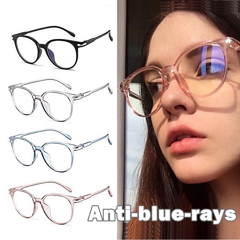 a1 แว่นตาAnti-blue-rays แว่นตาป้องกันแสงสีฟ้า แว่นตาคอมพิวเตอร์ มีสีกรอบให้เลือก 4 สี