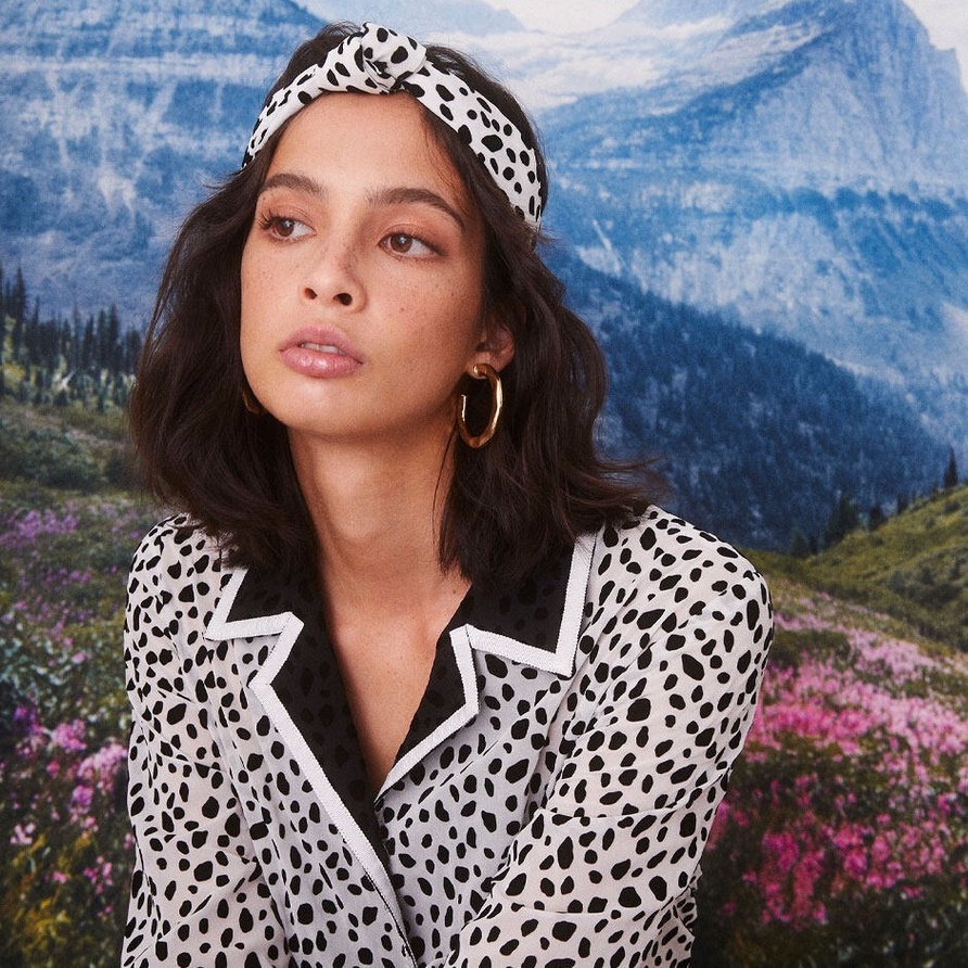 [asv pf21] Spotty Headband ที่คาดผม ลายวัว