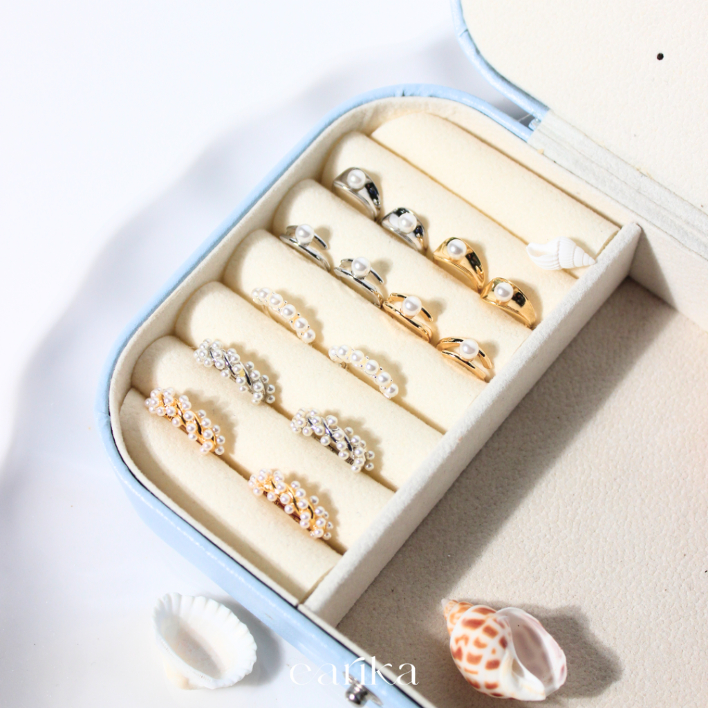 earika.earrings - pearl hoop collection รวมต่างหูห่วงเงินแท้จี้ไข่มุก ผิวแพ้ง่ายใส่ได้