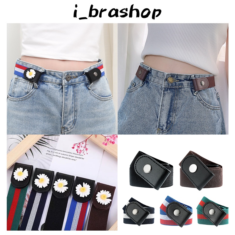 i_brashop เข็มขัดแฟชั่น ยืดหยุ่นดีใช้งานง่าย ปรับสายปรับความยาวได้ Slim Lazy Belt BAG09