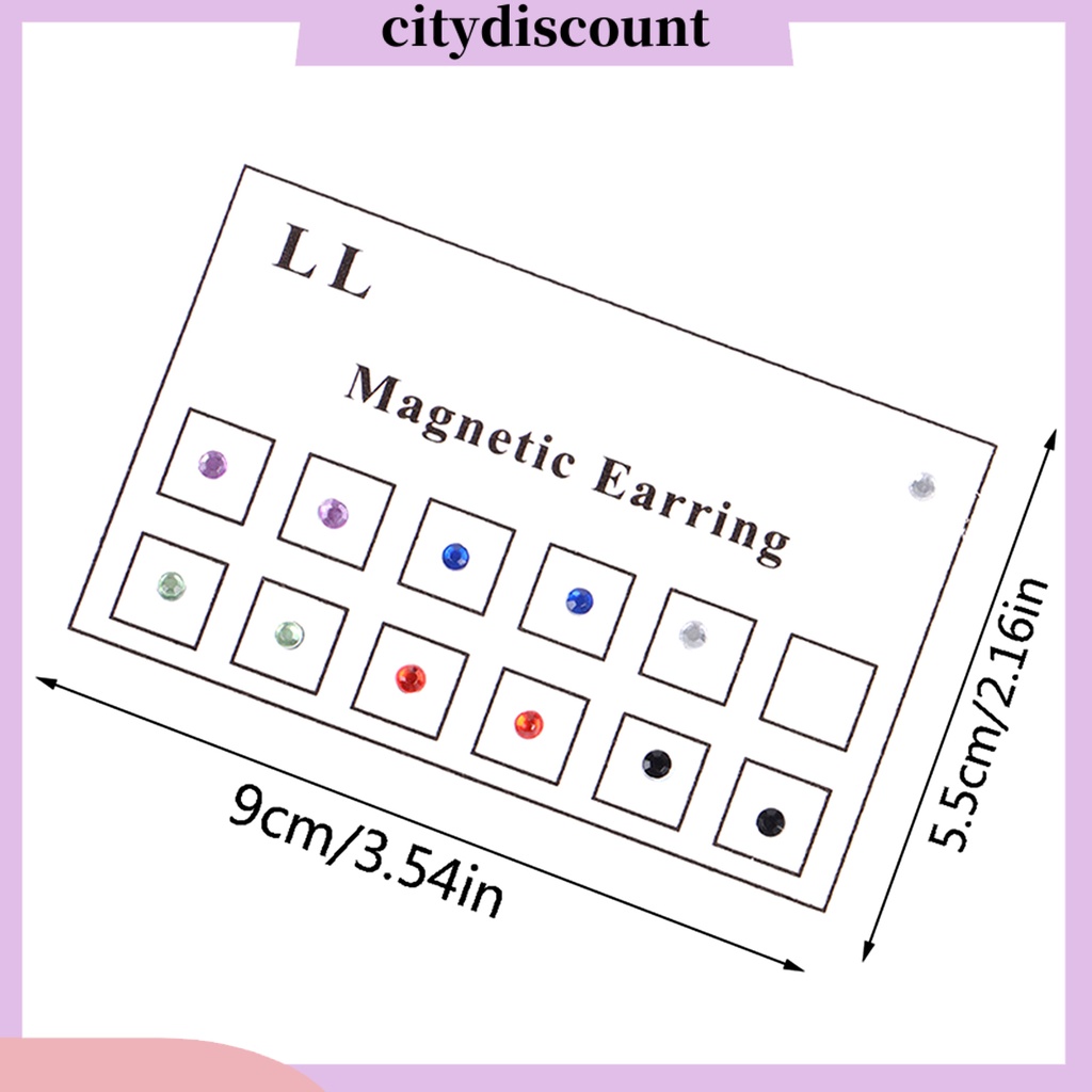 <Citydiscount> จิวจมูก แบบแม่เหล็ก ไม่ต้องเจาะ ทนทาน สําหรับปาร์ตี้” /></a></p>
<p><a href=