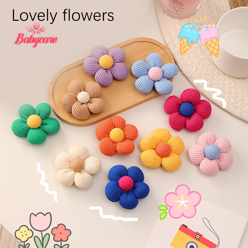 Byce> แผ่นผ้า ลายดอกไม้น่ารัก แฮนด์เมด DIY สําหรับตกแต่งเสื้อผ้า กิ๊บติดผม” /></a></p>
<p><a href=