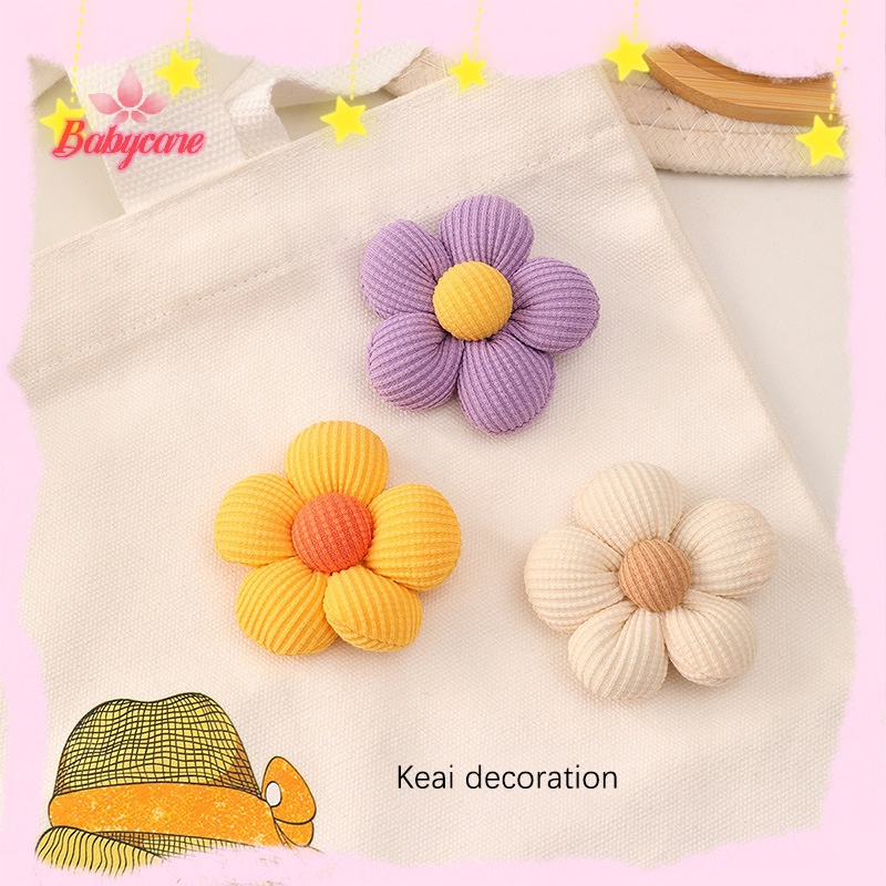 Byce> แผ่นผ้า ลายดอกไม้น่ารัก แฮนด์เมด DIY สําหรับตกแต่งเสื้อผ้า กิ๊บติดผม” /></a></p>
<p><a href=
