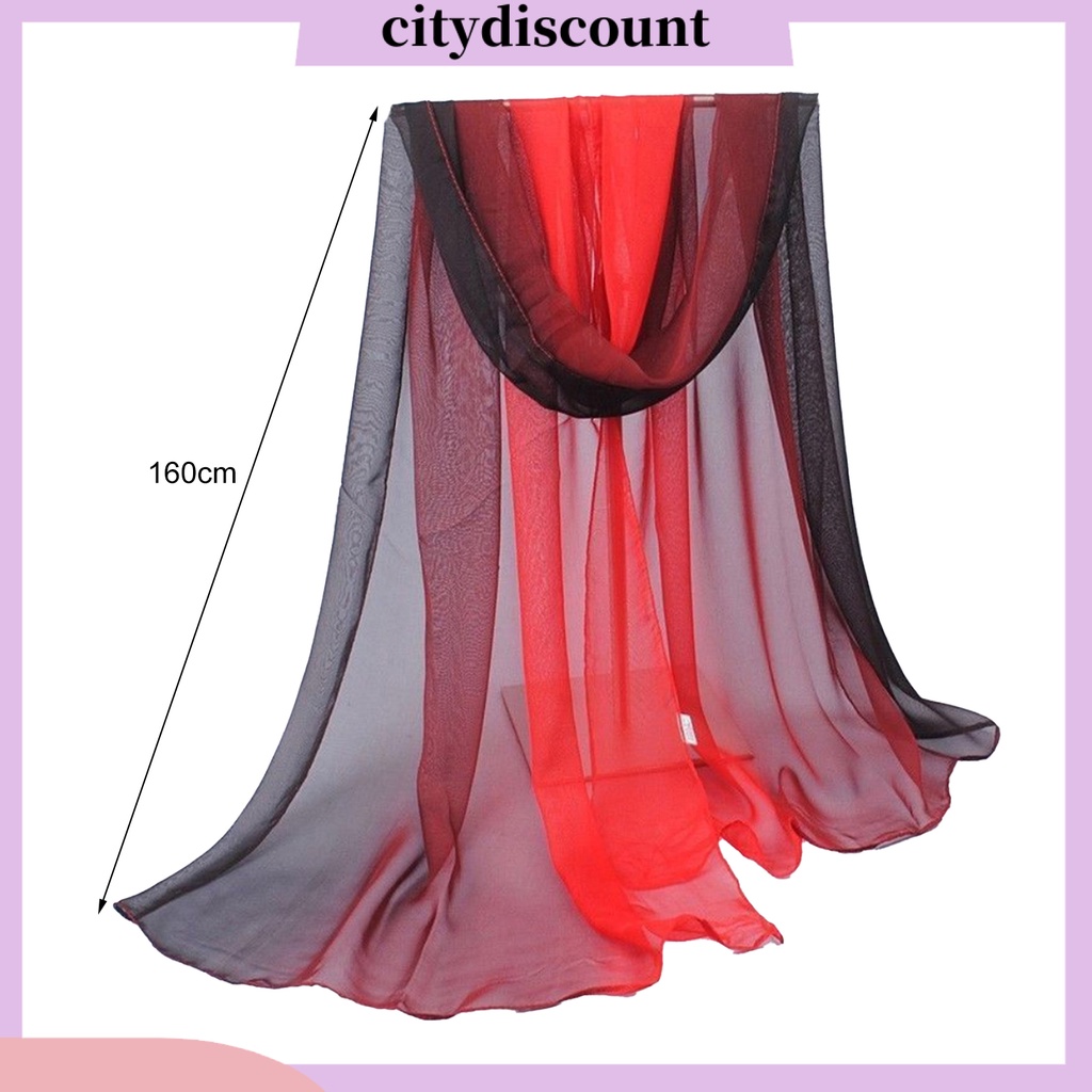 <citydiscount>  ผ้าพันคอ ผ้าคลุมไหล่ ผ้าชีฟอง แบบนิ่ม ไล่โทนสี เหมาะกับเดินชายหาด สําหรับผู้หญิง” /></a></p>
<p><a href=