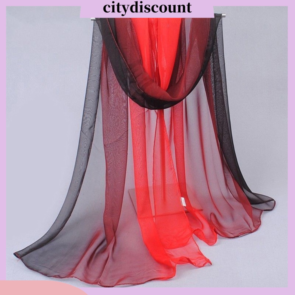 <citydiscount>  ผ้าพันคอ ผ้าคลุมไหล่ ผ้าชีฟอง แบบนิ่ม ไล่โทนสี เหมาะกับเดินชายหาด สําหรับผู้หญิง” /></a></p>
<p><a href=