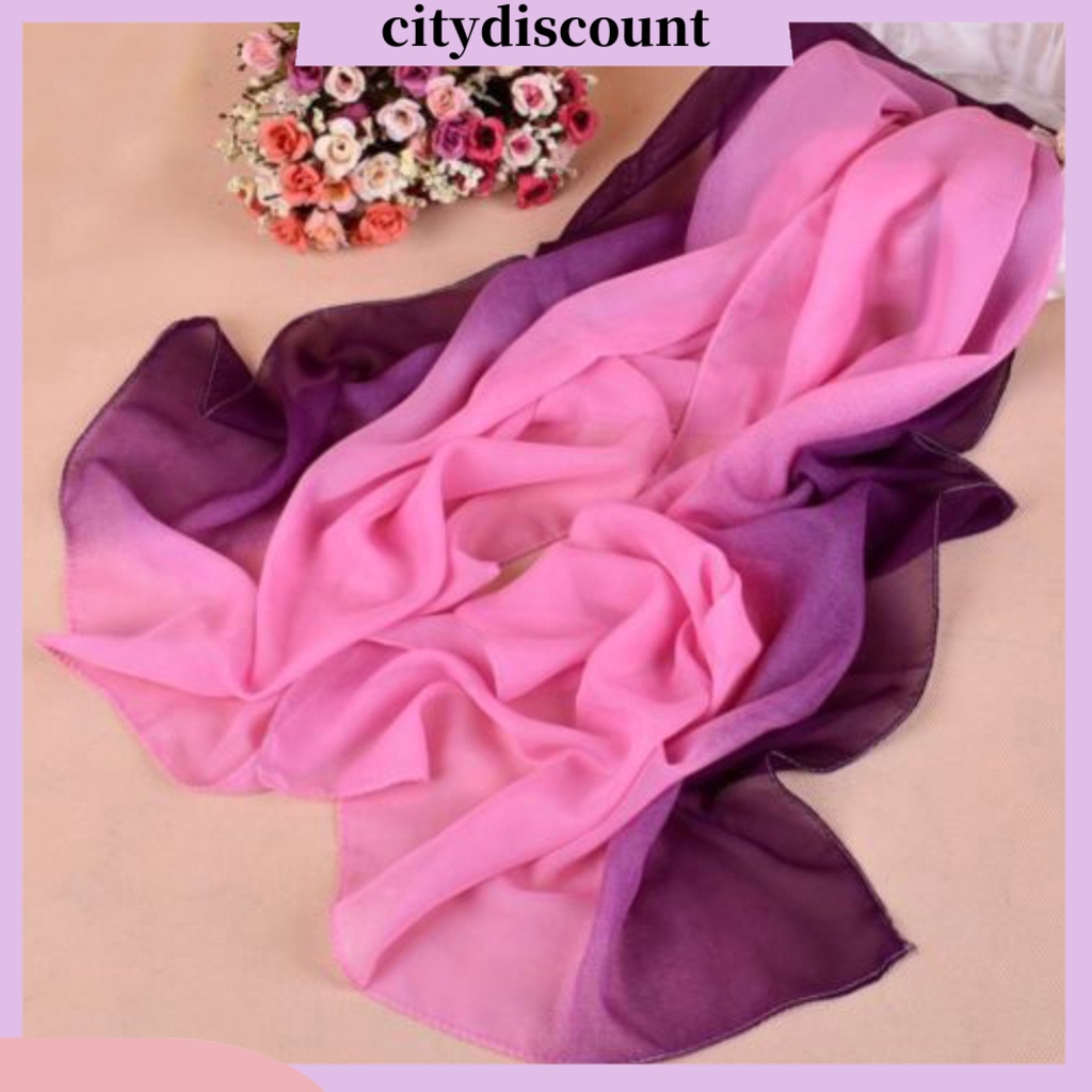 <citydiscount>  ผ้าพันคอ ผ้าคลุมไหล่ ผ้าชีฟอง แบบนิ่ม ไล่โทนสี เหมาะกับเดินชายหาด สําหรับผู้หญิง” /></a></p>
<p><a href=