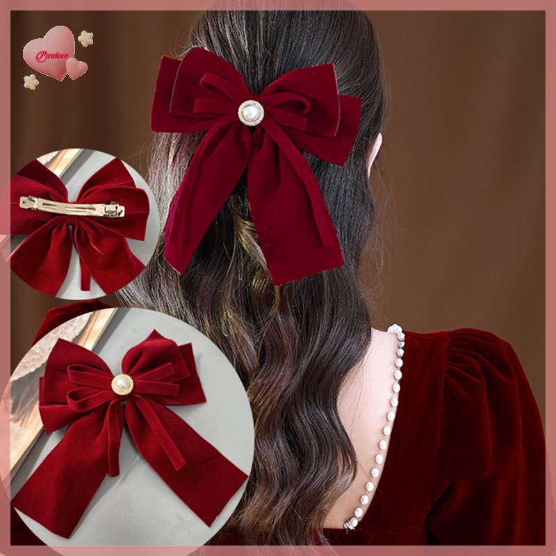 Purelove> ใหม่ กิ๊บติดผมหางม้า ริบบิ้นโบว์ ผ้ากํามะหยี่ หรูหรา เครื่องประดับ สําหรับผู้หญิง งานแต่งงาน ปาร์ตี้” /></a></p>
<p><a href=