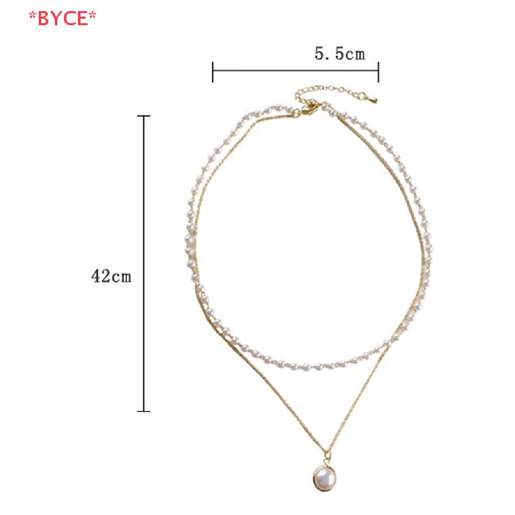 Byce> ใหม่ สร้อยคอโชคเกอร์ จี้ไข่มุก สองชั้น น่ารัก ของขวัญ สําหรับเด็กผู้หญิง” /></a></p>
<p><a href=
