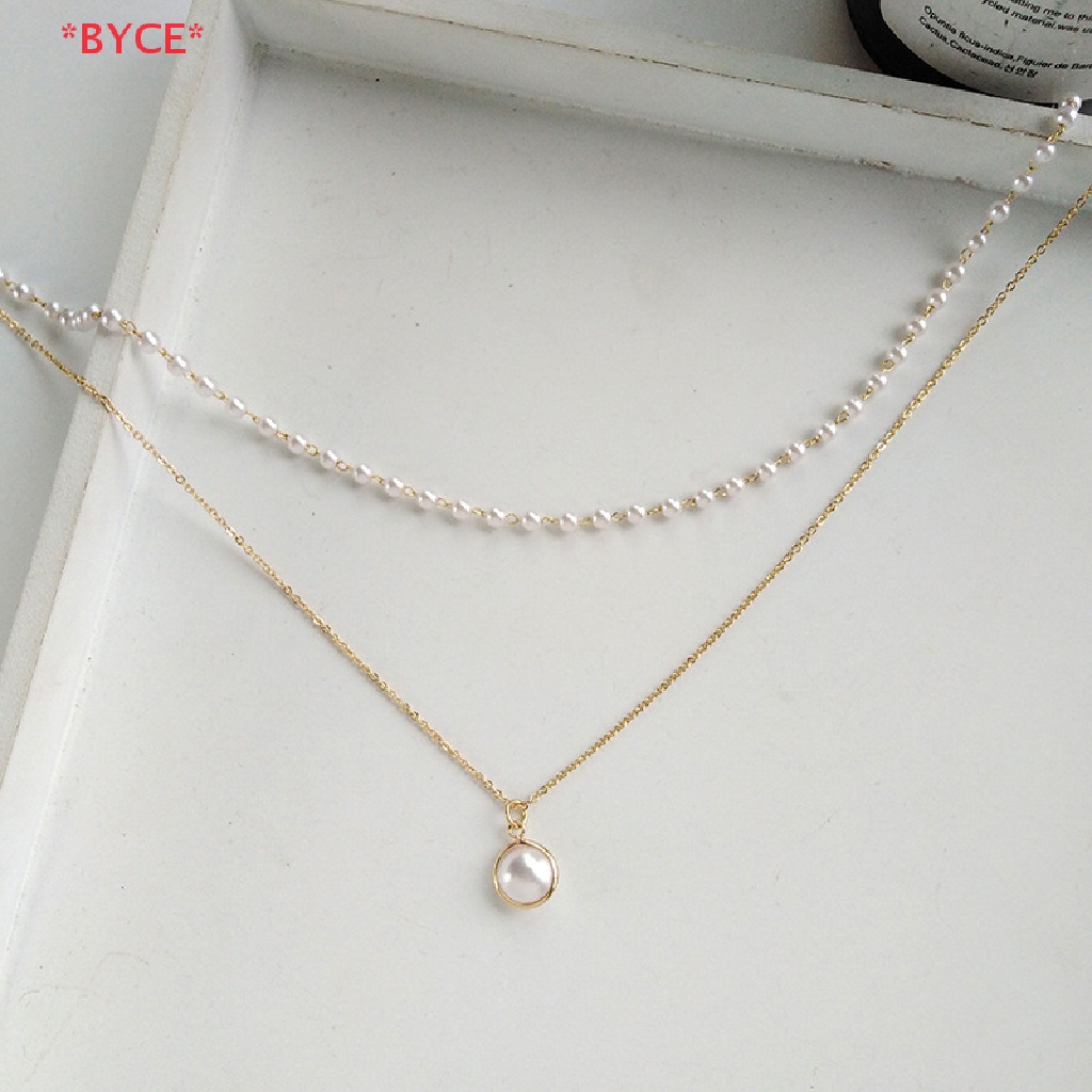 Byce> ใหม่ สร้อยคอโชคเกอร์ จี้ไข่มุก สองชั้น น่ารัก ของขวัญ สําหรับเด็กผู้หญิง” /></a></p>
<p><a href=