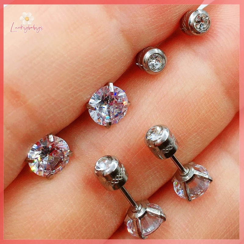 Luckybabys> 1 ชิ้น สเตนเลส คู่ คริสตัล เพทาย เกาหลี ต่างหู สําหรับผู้หญิง สกรู ต่างหู กระดุม ต่างหู ป้องกันอาการแพ้ เครื่องประดับร่างกาย ใหม่” /></a></p>
<p><a href=
