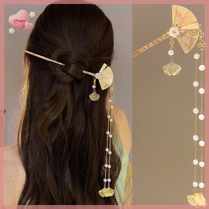 Purelove> เครื่องประดับ กิ๊บติดผม โลหะ ลายดอกไม้ สไตล์จีนวินเทจ แฟชั่นสําหรับผู้หญิง” /></a></p>
<p><a href=