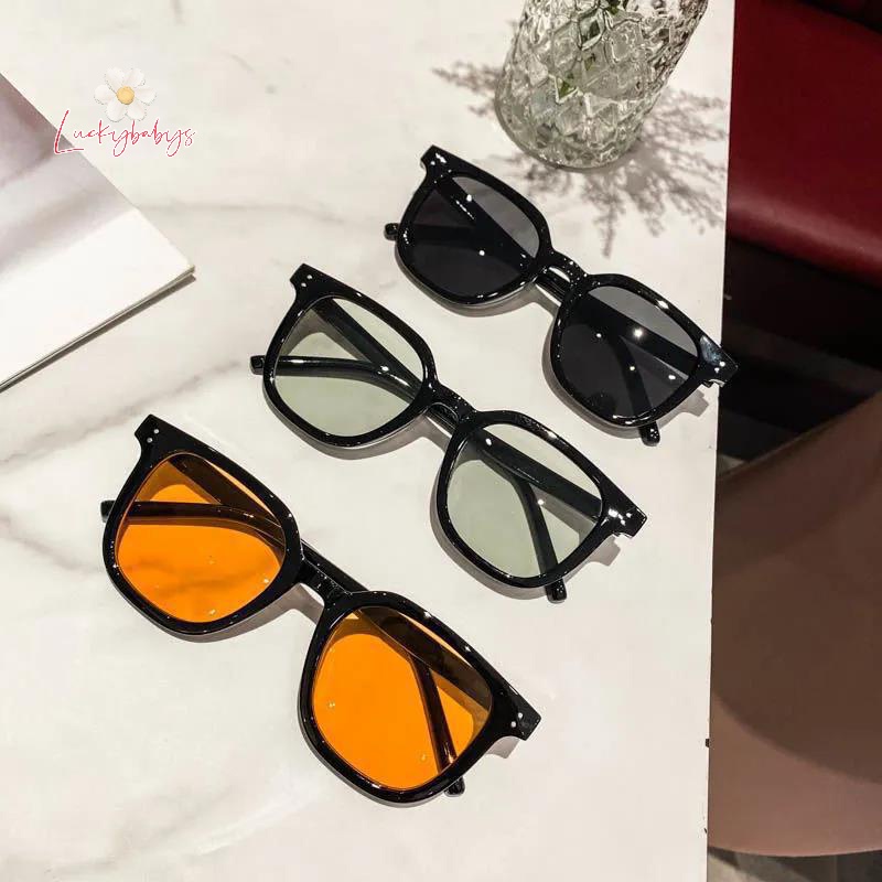 Luckybabys> ใหม่ แว่นตากันแดด ย้อนยุค สําหรับผู้ชาย ผู้หญิง คลาสสิก สี่เหลี่ยม กรอบสีดํา แว่นตากันแดด ป้องกันรังสียูวี ใหม่” /></a></p>
<p><a href=