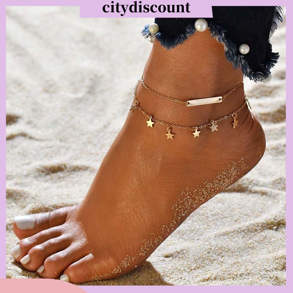 <citydiscount>  City✲ เครื่องประดับ  สร้อยข้อเท้าจี้ดาว สำหรับผู้หญิง” /></a></p>
<p><a href=