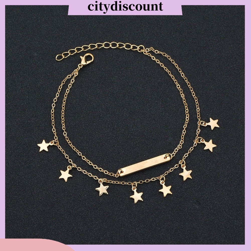 <citydiscount>  City✲ เครื่องประดับ  สร้อยข้อเท้าจี้ดาว สำหรับผู้หญิง” /></a></p>
<p><a href=