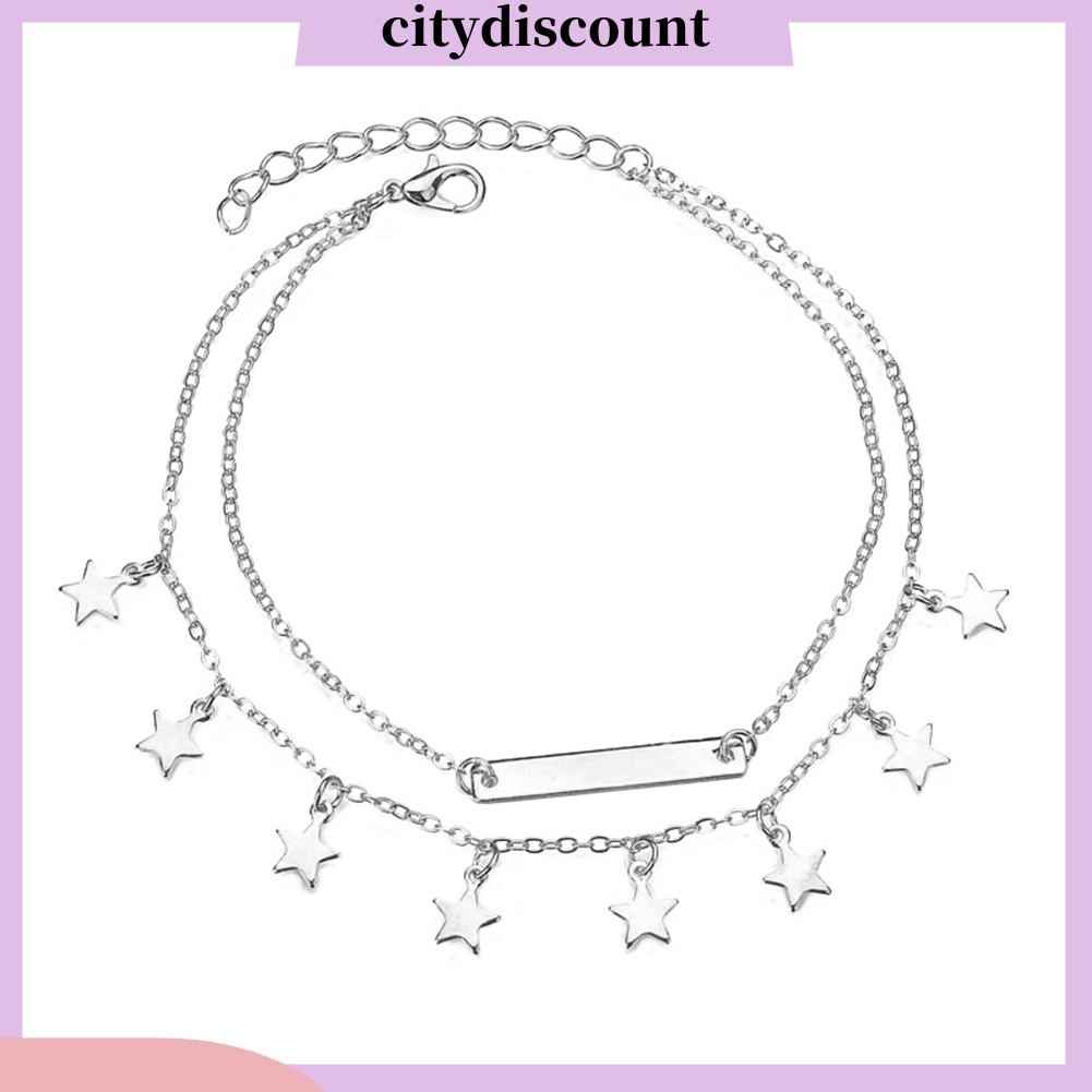 <citydiscount>  City✲ เครื่องประดับ  สร้อยข้อเท้าจี้ดาว สำหรับผู้หญิง” /></a></p>
<p><a href=