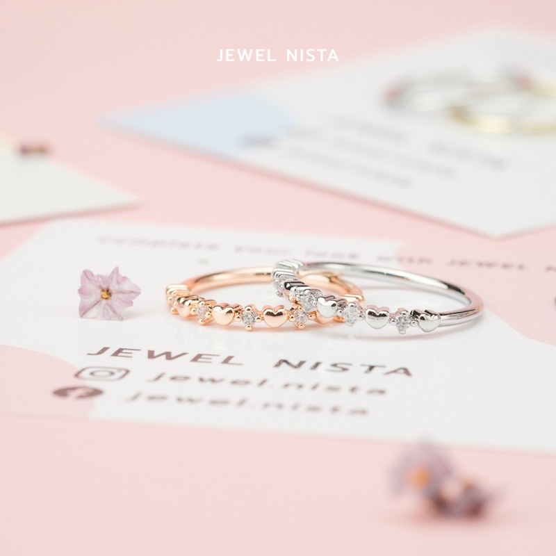 loving crystal ring แหวนหัวใจ