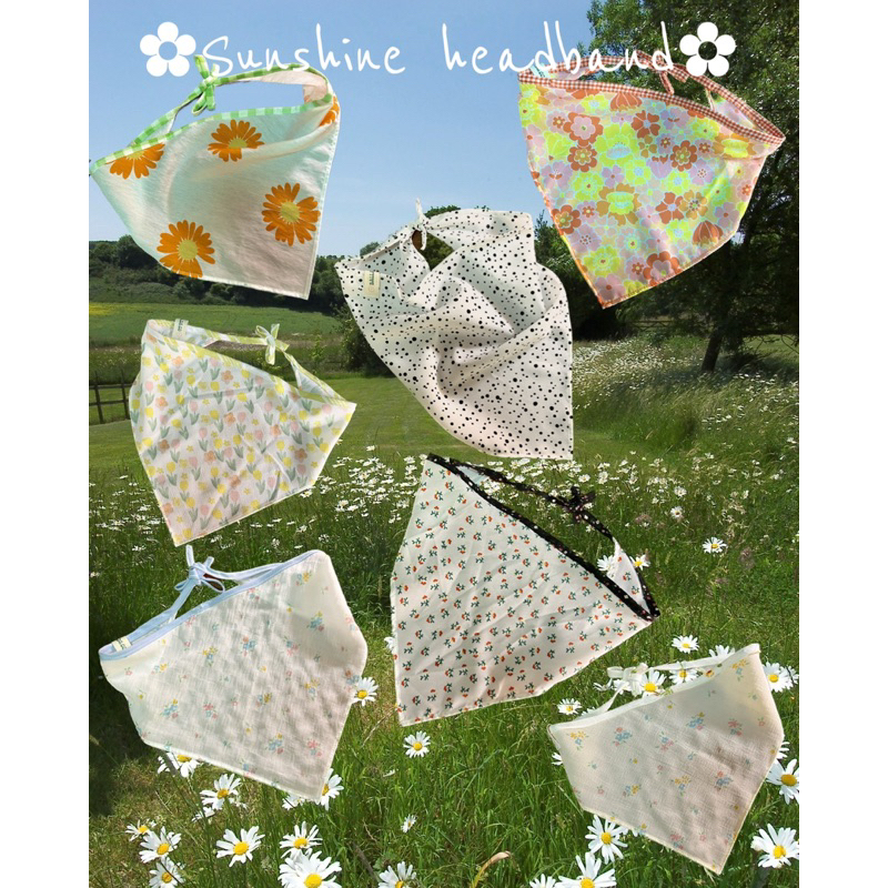 sunshine headband ผ้าโพกผม