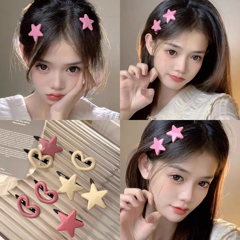 กิ๊บติดผม รูปกบน่ารัก สีชมพู เครื่องประดับ สําหรับผู้หญิง yk2