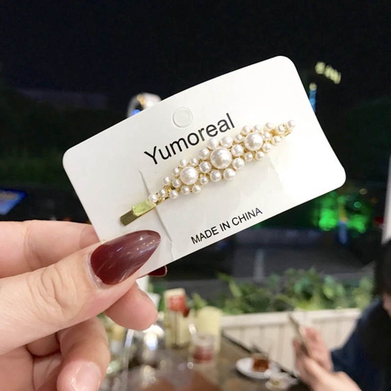 กิ๊บติดผมไข่มุกผู้หญิง กิ๊บเกาหลี 1pcs
