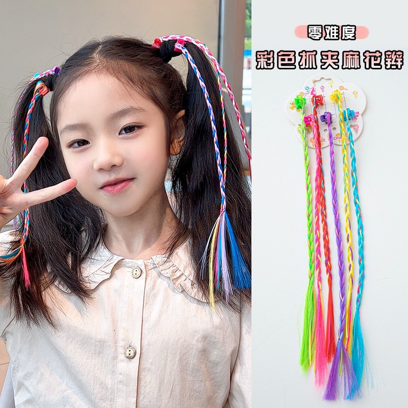 กิ๊บผมสี ผมปลอมสี มีหลายแบบนะคะ