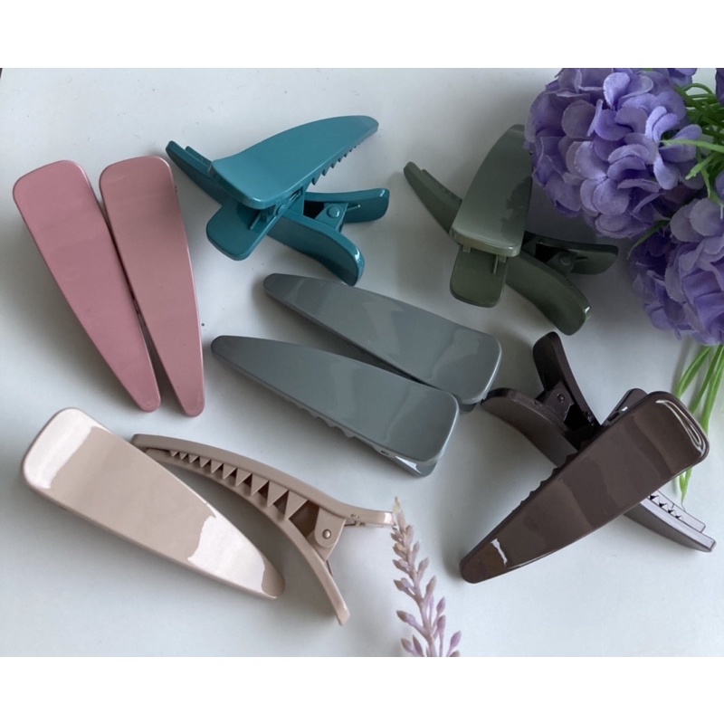 กิ๊บหนีบผมเกาหลี  ของแท้ คุณภาพเยี่ยม ใช้หนีบผมด้านหน้า ด้านข้าง ทนทาน Made in Korea